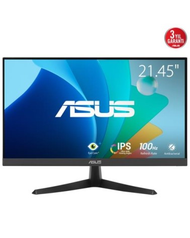 Asus 21.5" VY229HF IPS Monitör 1ms Siyah