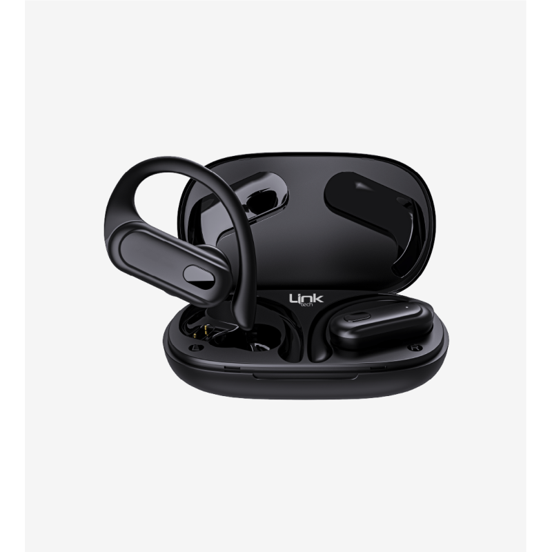 S28 Spor Kancalı Silikonlu Bluetooth Kulaklık | LinkTech
