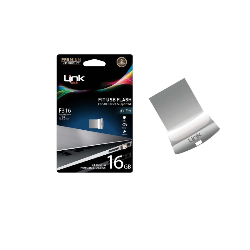 F316 Premium Fit 16GB Flash Bellek | LinkTech