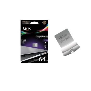 F364 Premium Fit 64GB Flash Bellek | LinkTech