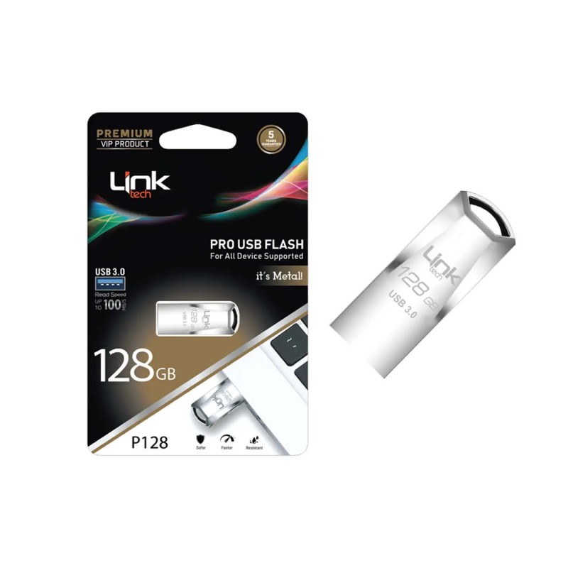 P128 Premium Pro 100mb/s 128GB USB3.0 Flash Bellek | LinkTech