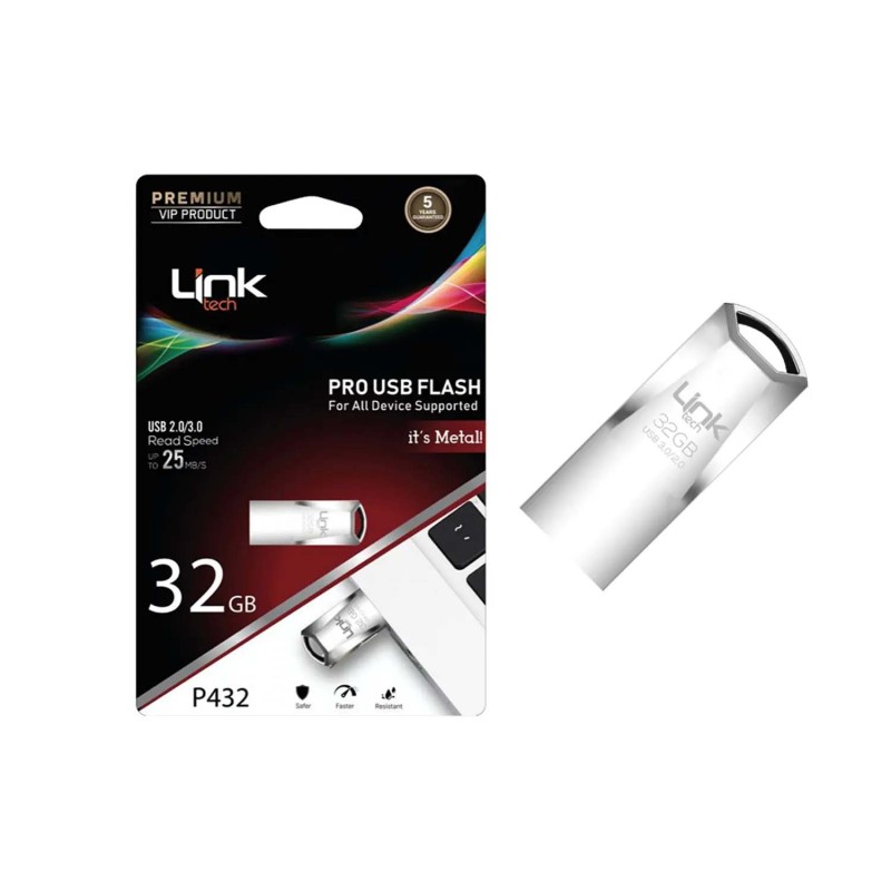 P432 Premium Pro 25mb/s 32GB USB3.0 Flash Bellek | LinkTech