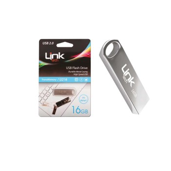 U216 Ultra Metal 25mb/s 16GB USB Flash Bellek | LinkTech
