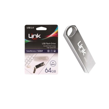 U264 Ultra Metal 25mb/s 64GB USB Flash Bellek | LinkTech