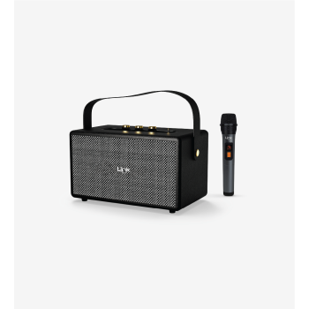 M402 Retro Taşınabilir Mikrofonlu Bluetooth Hoparlör | LinkTech