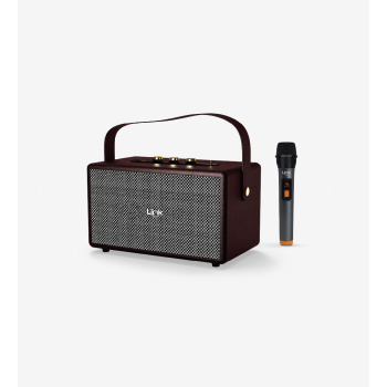 M402 Retro Taşınabilir Mikrofonlu Bluetooth Hoparlör | LinkTech