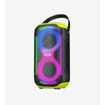 M404 RGB Işıklı Ayaklı Mikrofonlu 50W Bluetooth Hoparlör | LinkTech