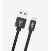 K542 Safe 30cm Metal Başlı Örgülü USB Mikro Powerbank Şarj Kablosu | L