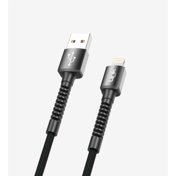 K550 Safe 3A Örgülü Metal Başlı Lightning Şarj Kablosu | LinkTech