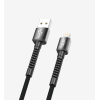 K550 Safe 3A Örgülü Metal Başlı Lightning Şarj Kablosu | LinkTech