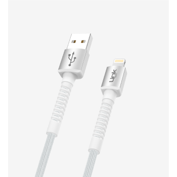 K550 Safe 3A Örgülü Metal Başlı Lightning Şarj Kablosu | LinkTech