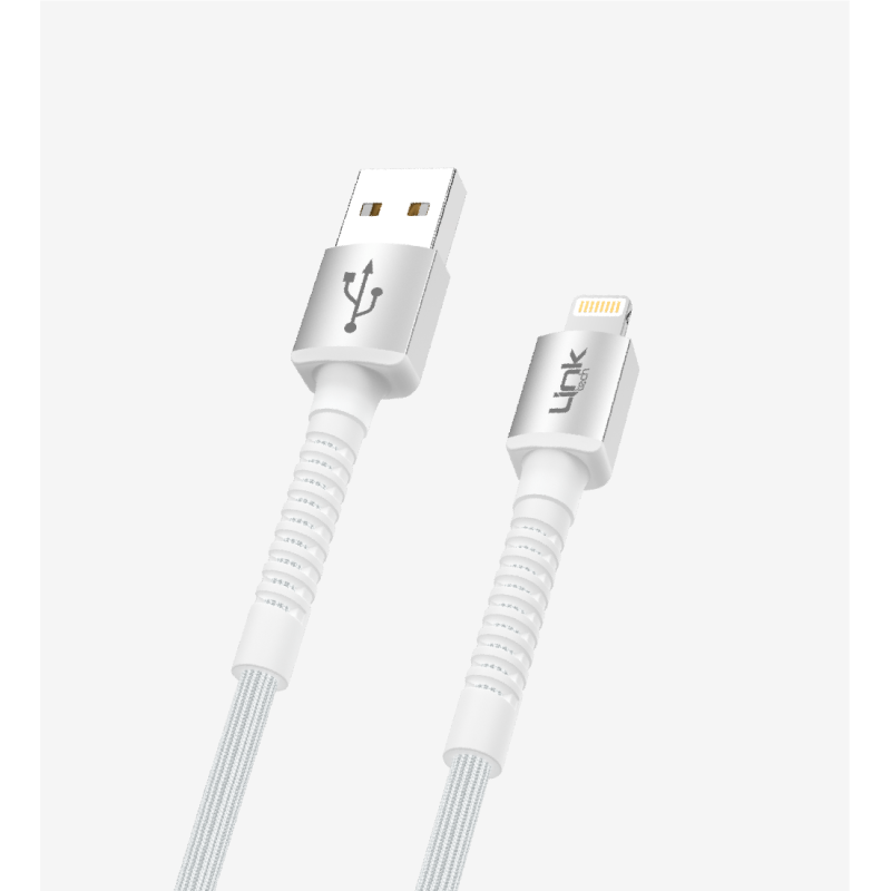 K550 Safe 3A Örgülü Metal Başlı Lightning Şarj Kablosu | LinkTech