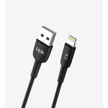 K601 Safe 3A USB-A Lightning Şarj Kablosu | LinkTech