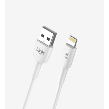 K601 Safe 3A USB-A Lightning Şarj Kablosu | LinkTech