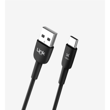 K602 Safe 3A USB-A Tip-C USB Şarj Kablosu | LinkTech