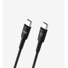 K622 Safe PD 30cm 3A Tip-C Tip-C Powerbank Şarj Kablosu | LinkTech