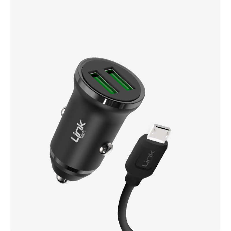 C481 Çevre Dostu 12W Mikro USB Kablolu Araç Şarj Aleti