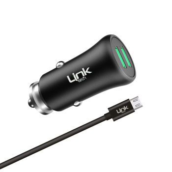 M581 Metal Micro USB Araç Şarj Aleti | LinkTech