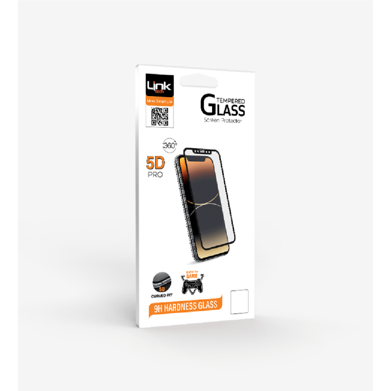 iPhone 13 Pro Max 5D Pro Kırılmaz Ekran Koruyucu Cam | LinkTech