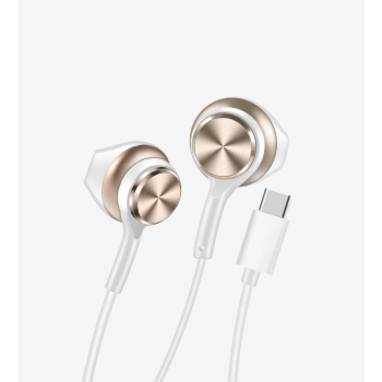 H75 EarPhone Yüksek Bas Mikrofonlu Tip-C Kulak İçi Kablolu Kulaklık | 