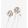 H75 EarPhone Yüksek Bas Mikrofonlu Tip-C Kulak İçi Kablolu Kulaklık | 