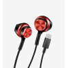 H75 EarPhone Yüksek Bas Mikrofonlu Tip-C Kulak İçi Kablolu Kulaklık | 