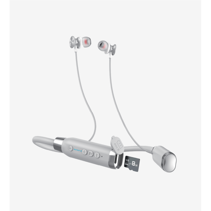 H987 SD Kart Çift Cihaz Bağlantılı Boyun Asklı Bluetooth Kulaklık - 70