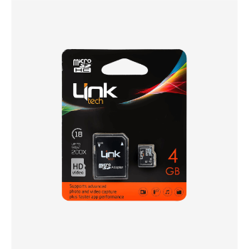M102 4GB Micro SD Adaptörlü Hafıza Kartı | LinkTech