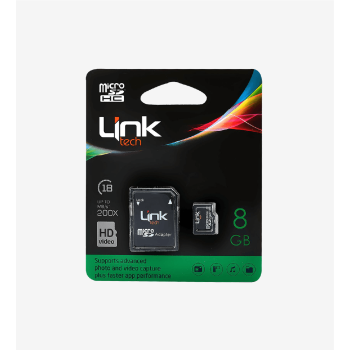 M103 8GB Micro SD Adaptörlü Hafıza Kart | LinkTech