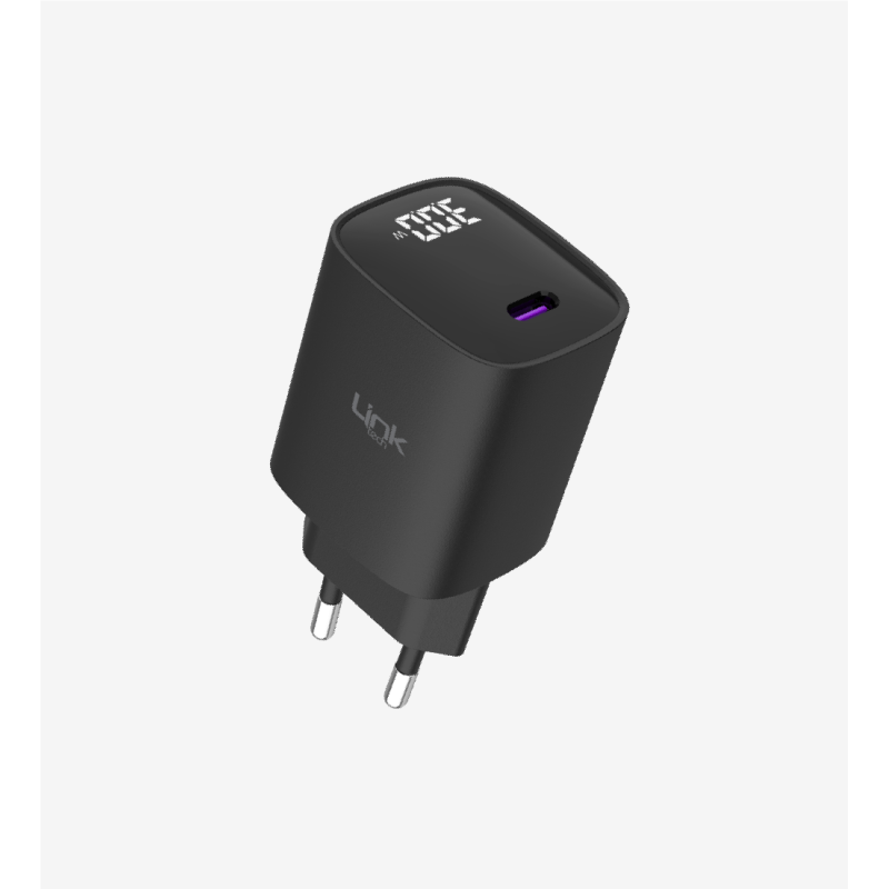 G846 Premium Mini 30W USB-C Süper SI GaN Şarj Adaptörü | LinkTech