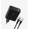 G860 Premium USB-A'dan Tip-C'ye Kablolu 67W Süper SI GaN Adaptörü | Li