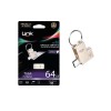 T664 Premium Dual 90mb/s 64GB Tip-C USB OTG Flash Bellek | LinkTech
