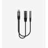 A202 USB-C - USB-C & 3,5 mm Kulaklık Jakı Adaptörü | LinkTech