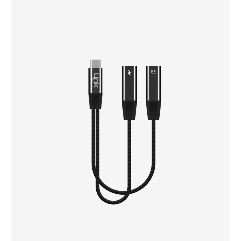 A203 2'si 1 Arada Çift USB-C Adaptörü | LinkTech