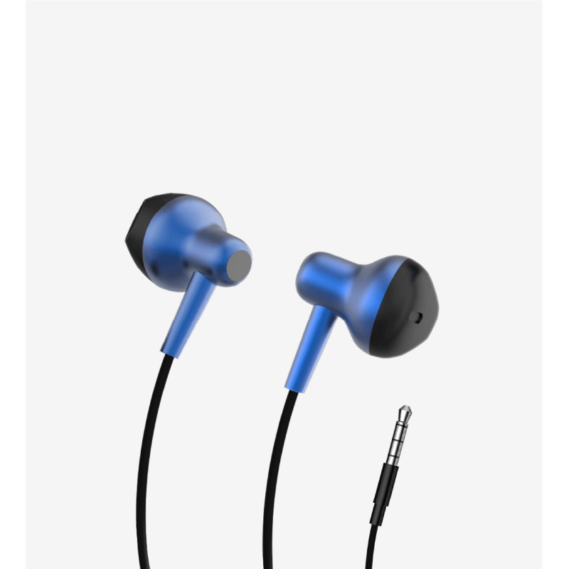 H677 Premium Metal Süper Bas Kulak İçi 3.5mm AUX Kablolu Kulaklık | Li