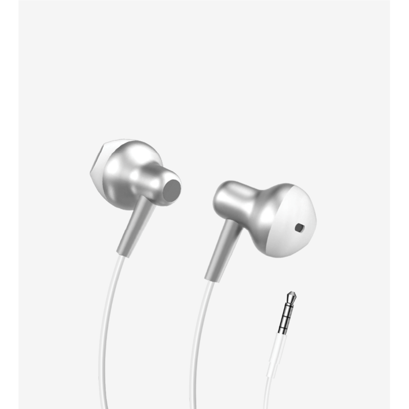H677 Premium Metal Süper Bas Kulak İçi 3.5mm AUX Kablolu Kulaklık | Li