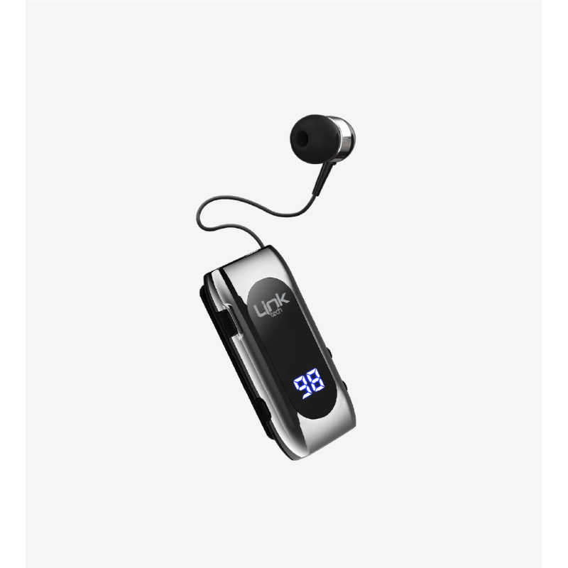 V80 Makaralı Titreşimli 20 Saat Silikonlu Bluetooth Kulaklık | LinkTec
