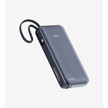 P131 Premium 130W Dijital Ekranlı Dahili Type-C Kablolu 20000 mAh Powe