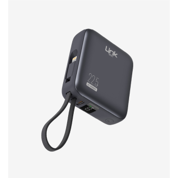 PD22 Premium Hızlı Şarj 22.5W Dahili Kablolu 10.000 mAh Powerbank | Li