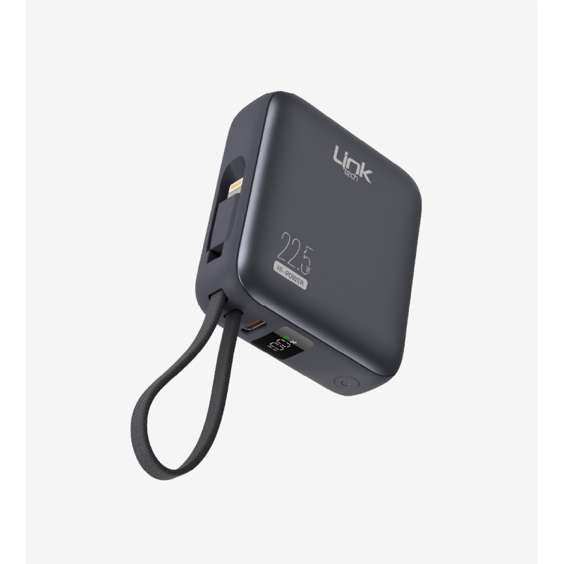 PD22 Premium Hızlı Şarj 22.5W Dahili Kablolu 10.000 mAh Powerbank | Li