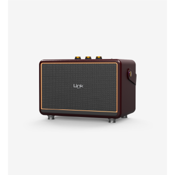 M407 Premium Mikrofonlu 50W Retro Bluetooth Hoparlör | LinkTech