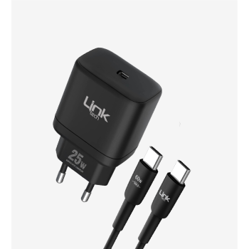 C212 Safe 25W Tip-C Kablolu Hızlı Şarj Cihazı | LinkTech