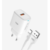 C303 Safe 18W USB-A Tip-C Kablolu Hızlı Şarj Cihazı | LinkTech