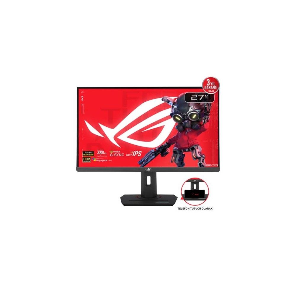 Asus 27" ROG Strix XG279CNS IPS Gaming Monitör Siyah 0.3ms