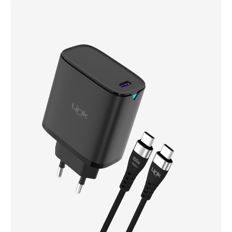 C316 Safe GaN USB-C to USB-C Kablolu 45W Hızlı Şarj Aleti | LinkTech