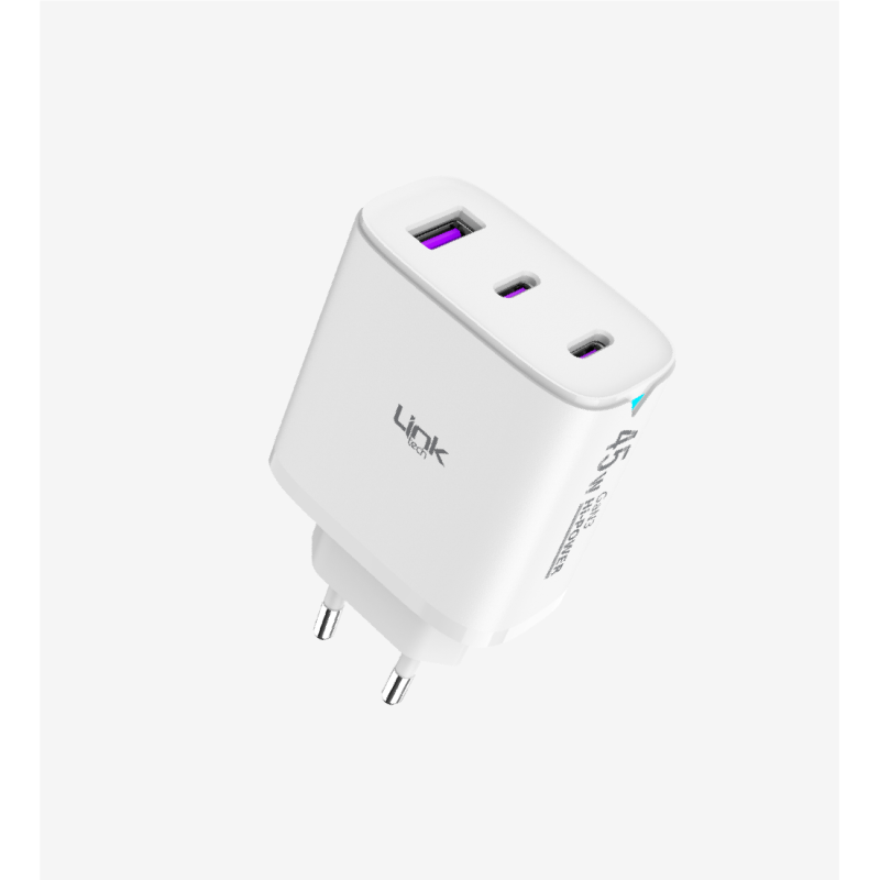 C317 Safe USB-A Tip-c to Tip-c 45W Hızlı Şarj Adaptörü | LinkTech