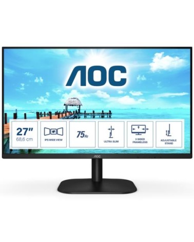 AOC 27" 27B2H/EU IPS Monitör 4ms Siyah