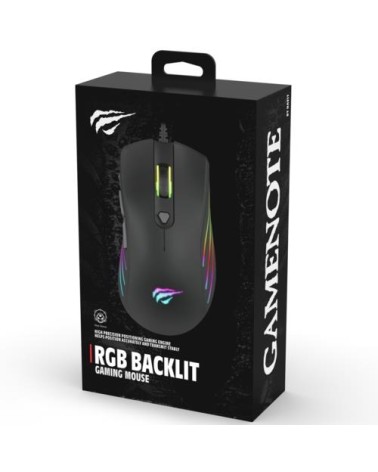 GameNote MS1002 Kablolu RGB Gaming Mouse Siyah