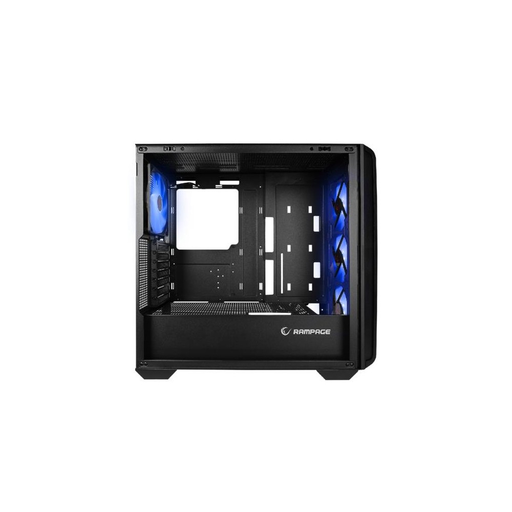 Rampage CRAFT Siyah Mesh ARGB Fan ATX Mid-T Gaming Oyuncu Kasası